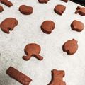 Cocca126's cooksnap of when they made バター不使用 型抜き ココアクッキー.