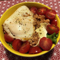 ズボラミーコ's cooksnap of when they made あるもので！簡単タコライス風ひき肉ごはん.