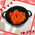 ☆hironon☆'s cooksnap of when they made レンジで５分♪本格にんじんのグラッセ.