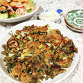 ハチワレねこ's cooksnap of when they made せりと玉ねぎのチジミ★片栗粉で簡単.