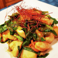 ダッフィーニーうに's cooksnap of when they made いかとにらのバター醤油炒め.