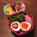 こつゆ514's cooksnap of when they made お弁当・・・20のんべぇヒロさんの味玉丼.