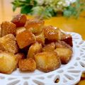 ルパンのかあさん☆彡's cooksnap of when they made カリカリ♪キャラメル風味のパン耳ラスク.