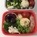まめ郎's cooksnap of when they made 焼きおむすびネギ味噌風味❀.