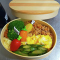 M130018's cooksnap of when they made 作り置きそぼろで三色丼！.