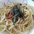 ka17p's cooksnap of when they made 簡単☆ちりめん山椒と塩昆布のパスタ.