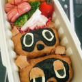 モモラッテ's cooksnap of when they made 市販のいなり揚げで作る“あつ森”たぬきち.