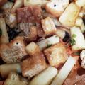 ※Kei's cooksnap of when they made おつまみにも！長芋と厚揚げのガリバタ醤油.