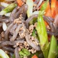 kona8's cooksnap of when they made ご飯に盛って☆簡単ひき肉＆こんにゃく炒め.