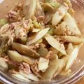 にーなんぐ's cooksnap of when they made 生うどとツナのサラダ.
