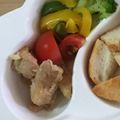 HIRO5E☆'s cooksnap of when they made 幼児食★チキンの味噌焼き.