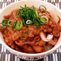あーこ姐's cooksnap of when they made 玉ねぎと豚肉甘辛炒め納豆.
