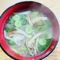 ボブナナ's cooksnap of when they made 舞茸とモヤシのお味噌汁.