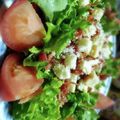 彩菜と藍のままん's cooksnap of when they made カリカリベーコンのデリ風チーズサラダ.