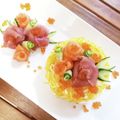 きてぃコ★'s cooksnap of when they made 簡単☆父の日や記念日などに✿ケーキ寿司✿.