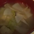 あゆたっくん's cooksnap of when they made 具だくさん根菜のお味噌汁.
