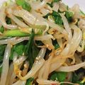 みかんmama3's cooksnap of when they made 栄養満点♪　にらともやしのナムル.