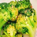 りーとぽん's cooksnap of when they made ブロッコリーのごま和え.