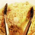 wakwine's cooksnap of when they made キャベツとベーコンしめじのペペロンチーノ.