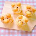cocoa＊°'s cooksnap of when they made ＊さくさくBearシュークリーム＊.