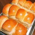こねこね☆みっちゃん's cooksnap of when they made 簡単ふわふわミニ食パン♪♪パウンド型使用.