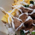 ハッピー☆ハッピー's cooksnap of when they made 半熟豚たまスタミナ丼.