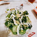 ＊＊めろん＊＊'s cooksnap of when they made しらすときゅうりとわかめの酢の物.