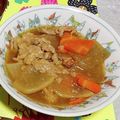 みぽぽ37's cooksnap of when they made ご飯モリモリ！中華風豚バラ大根.