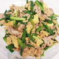 ゆえにゃんこ's cooksnap of when they made 豚こまのニラ玉.