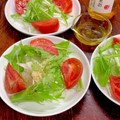 ルぴあ's cooksnap of when they made 大根と水菜とトマトの簡単さっぱりサラダ.