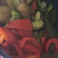 三児のmamaだい's cooksnap of when they made フライパンひとつで簡単！蒸し温野菜.