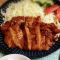 はるかまおりん's cooksnap of when they made とんかつ用ロースのピリ辛味噌漬け焼.
