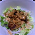 とまと⑅'s cooksnap of when they made チョ→簡単♪肉サラダ（≧э≦）.