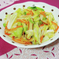 ふうはっちゃん's cooksnap of when they made めんつゆで！キャベツとさつま揚げ炒め.