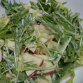 ♡Catherine's cooksnap of when they made 水菜とりんごのマヨサラダ.