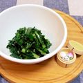 クックみゅーみゅー's cooksnap of when they made 旨い(*´╰╯`๓)♬ ニラのナムル～♪.