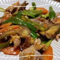 ラァ２'s cooksnap of when they made とろシャキ！ナス豚ピーマンの味噌ポン炒め.