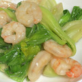 yummy?'s cooksnap of when they made 【農家のレシピ】青梗菜と小エビの炒め物.