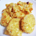 のり子のおかず♪'s cooksnap of when they made うちの定番！さつま芋と桜エビのかき揚げ♪.