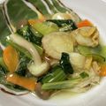 クックCG2NFA☆'s cooksnap of when they made 帆立缶詰と青梗菜の中華風うま煮.