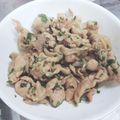 ものうさ's cooksnap of when they made 超簡単！豚肉と大葉のポン酢炒め.