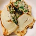 MEY0101's cooksnap of when they made 時短♡うすあげ包みのチーズBIG餃子.