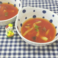 みかかめ's cooksnap of when they made 簡単！エリンギのトマトスープ.