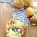 YUH♡ママ's cooksnap of when they made ふんわり惣菜パン＊ウィンナーチーズパン.