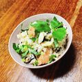 ちゃちゃまる26's cooksnap of when they made 百合根・鮭・ヒジキご飯.