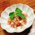 ちゃちゃまる26's cooksnap of when they made お酒がすすむー！おつまみみょうが明太.