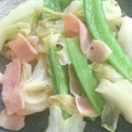 ２４なるるん's cooksnap of when they made お弁当に♪簡単絹さやとハムのマヨ炒め☆.