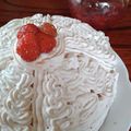 旭ちゃん's cooksnap of when they made 混ぜるだけで☆簡単いちご生クリーム.