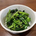 かのと's cooksnap of when they made 【甘〜い】ほうれん草の胡麻和え.