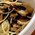 MULA's cooksnap of when they made ひじきの煮物の残りで☆美味しい和風パスタ.